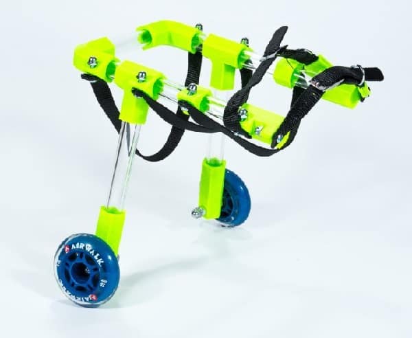 Сделай сам 3D напечатанная собачья инвалидная коляска