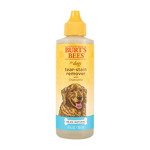 Burt's Bees for Dogs Tear Stain Remover for Dogs with Chamomile | Puppy & Dog Tear Stain Remover | Cruelty Free, Sulfate & Paraben Free, pH Balanced for Dogs - Made in USA, 4 унции