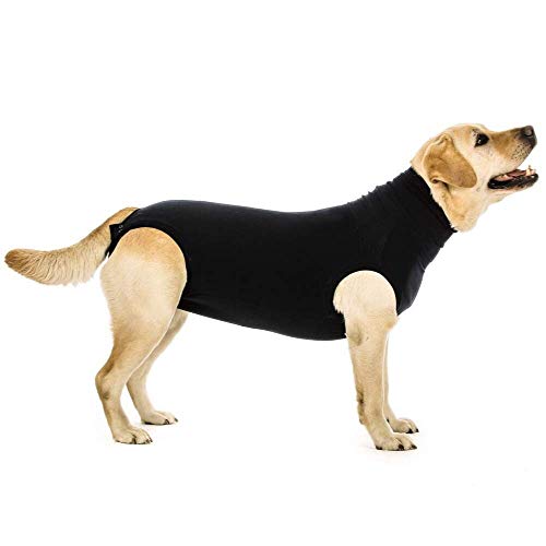 Костюм Suitical Recovery Suit для собак, большой, черный