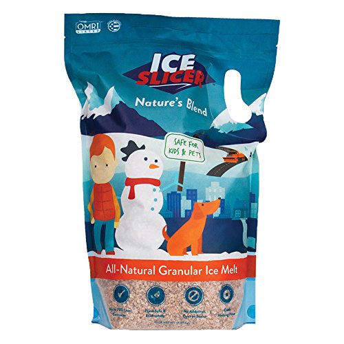 REDMOND Ice Slicer - соль для таяния льда, безопасный для детей и домашних животных антиобледенитель, полностью натуральный гранулированный расплав льда (10 фунтов)