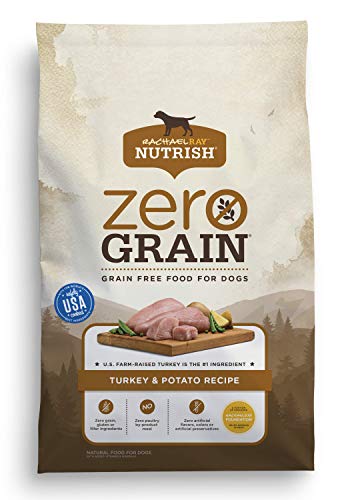 Rachael Ray Nutrish Zero Grain Natural сухой корм для собак, рецепт с индейкой и картофелем, 6 фунтов, беззерновой