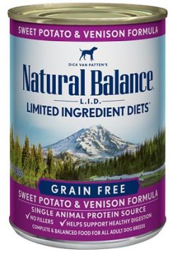 Natural Balance Влажный корм для собак с олениной