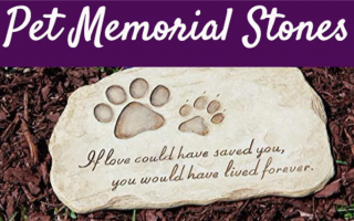 Мемориальные камни для домашних животных: В память о питомце